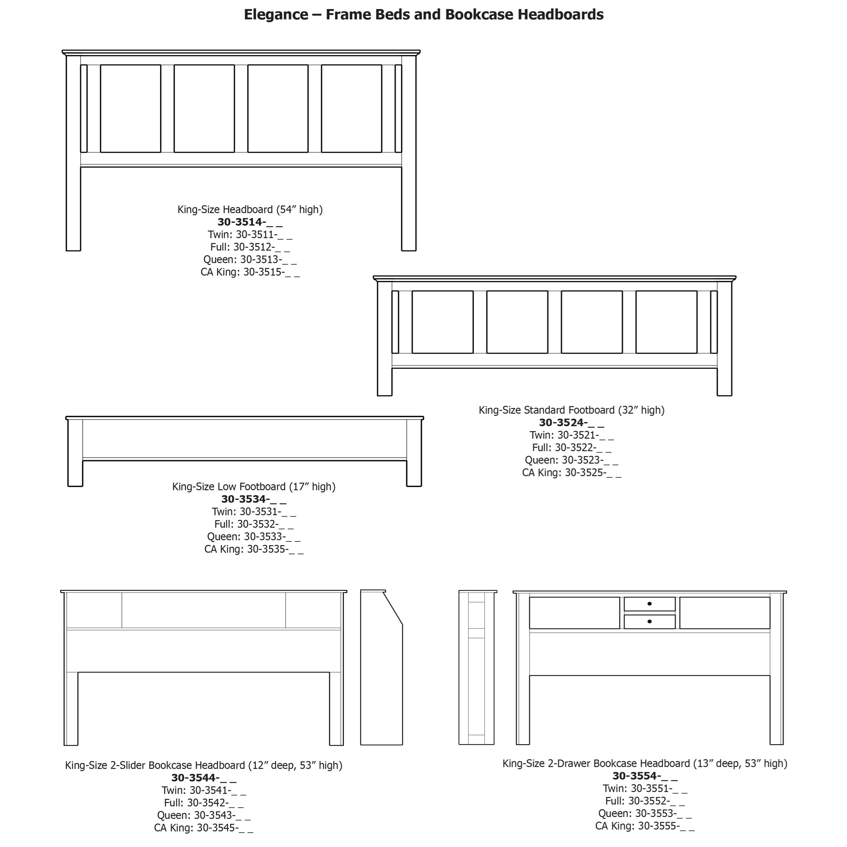 California king store headboard width
